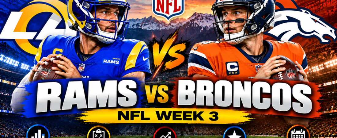 Rams vs Broncos Predictions, Stats, Odds & Week 3 Preview 2026