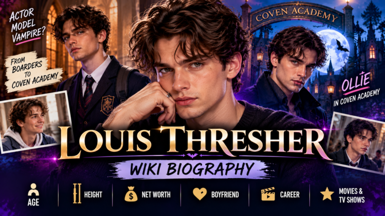 Louis Thresher biography wiki age height net worth and Coven Academy Ollie
