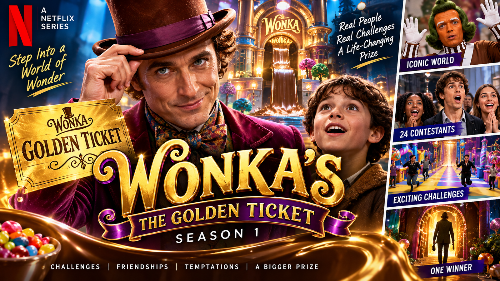 Wonka’s The Golden Ticket Season 1 Wiki: Cast, Contestants, Episodes, Review, Prize & More