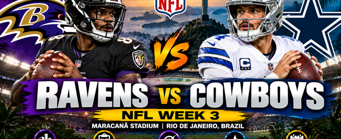 Ravens vs Cowboys Predictions, Stats and More: NFL Week 3 Preview 2026