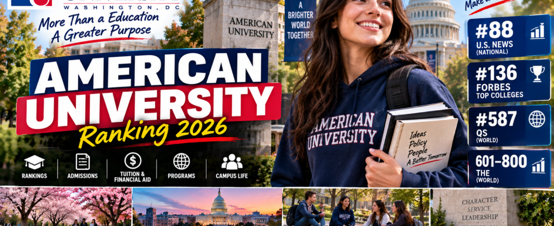 American University Ranking 2026: Rankings, Tuition, Acceptance Rate & Review